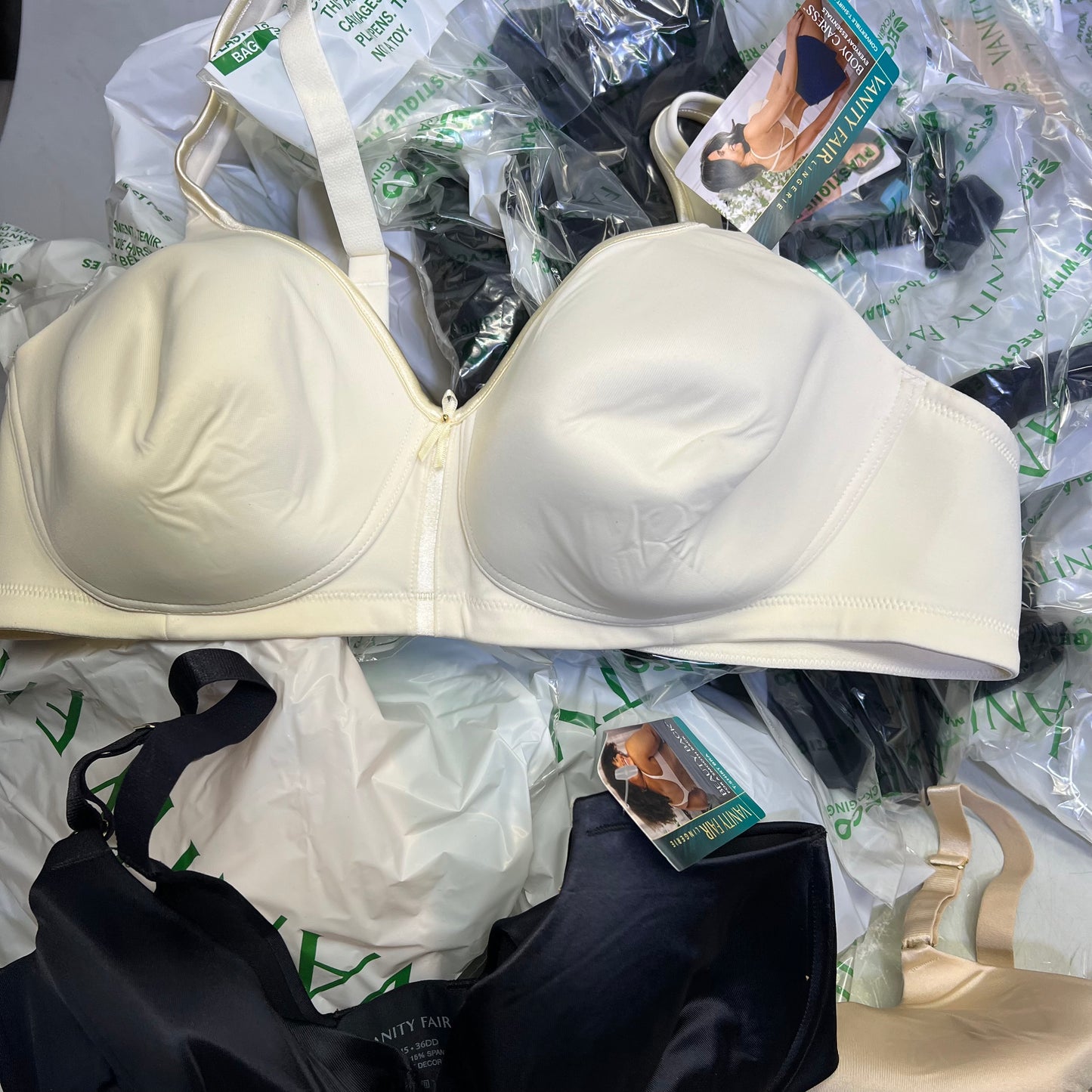 ZA@ VANITIY FAIR Lot Of Assorted Wire Bras Women's Variety Sz Multicolor