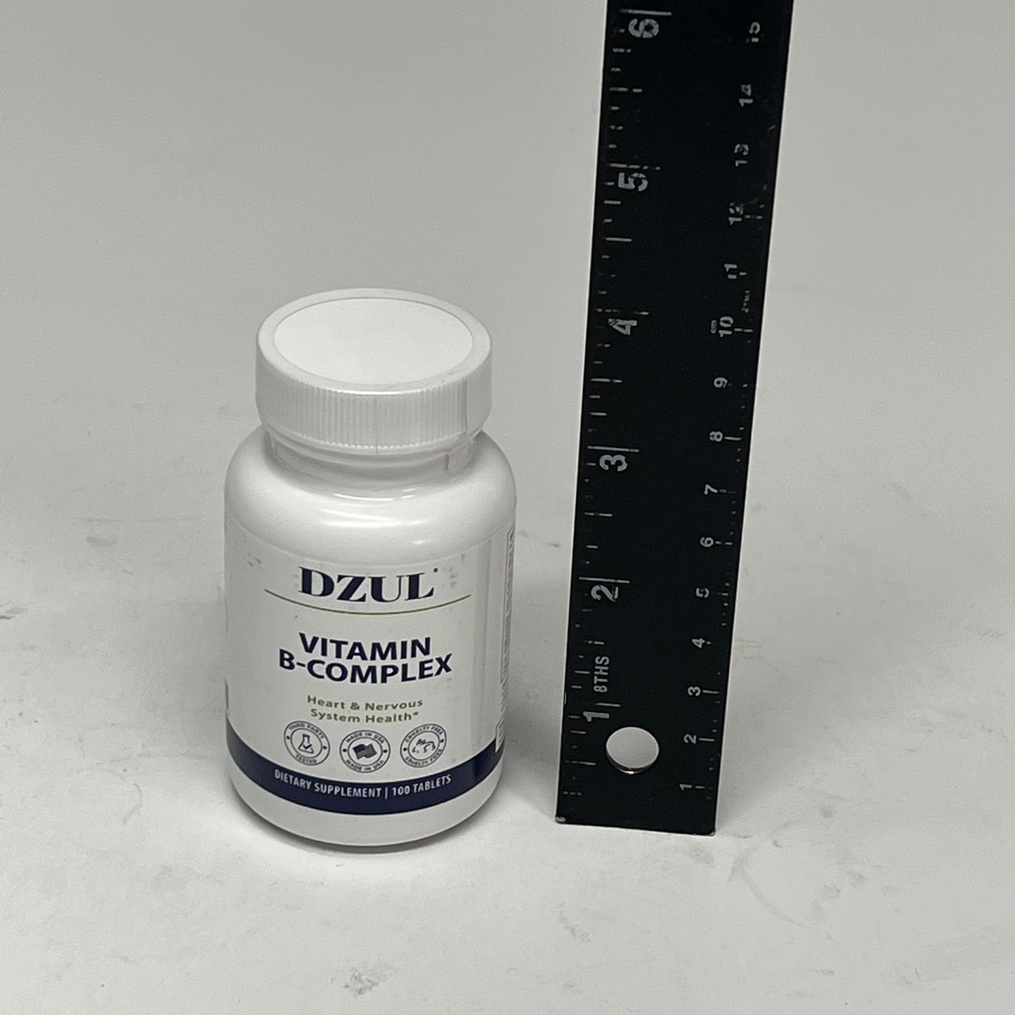 ZA@ DZUL (5 PACK) Vitamin B Complex Heart & Nervous System Health 100 Tablets