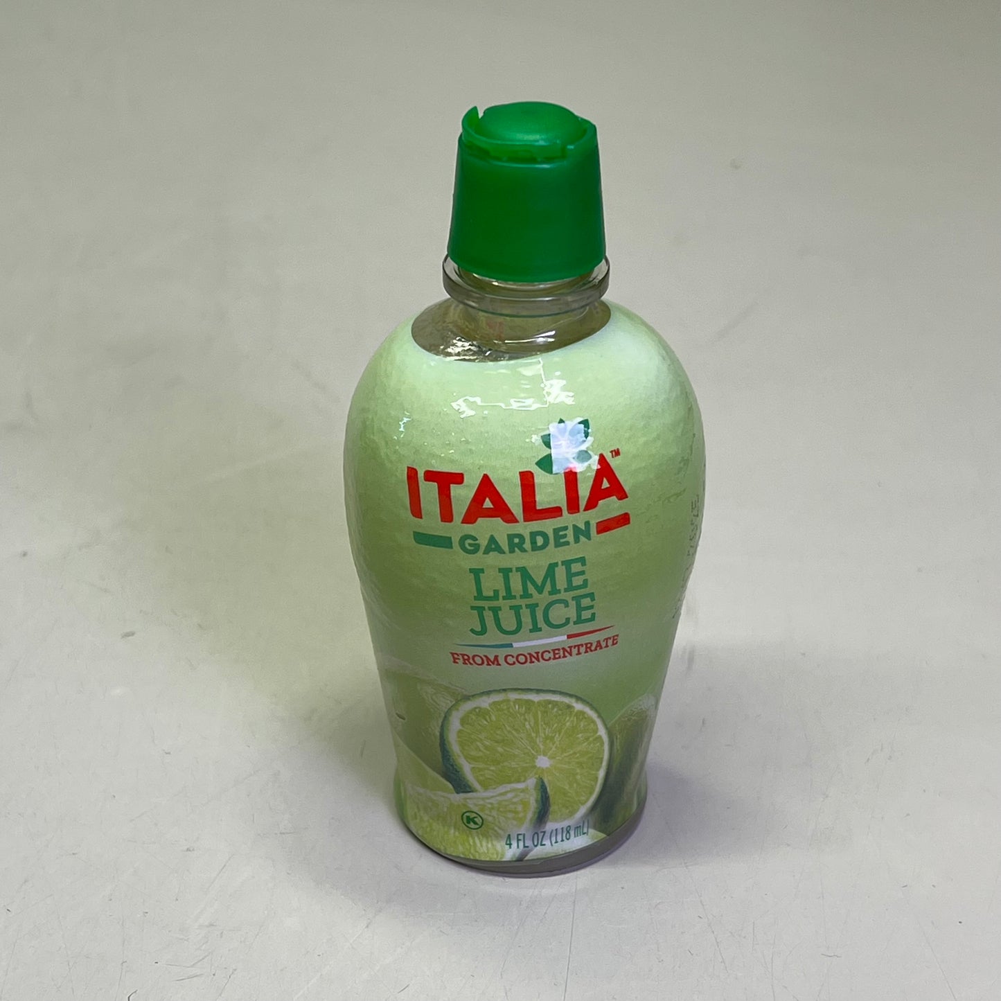 ITALIA (24 PACK) Garden Lime Juice From Concentrate 4 Fl Oz 24 Servings BB 12/25