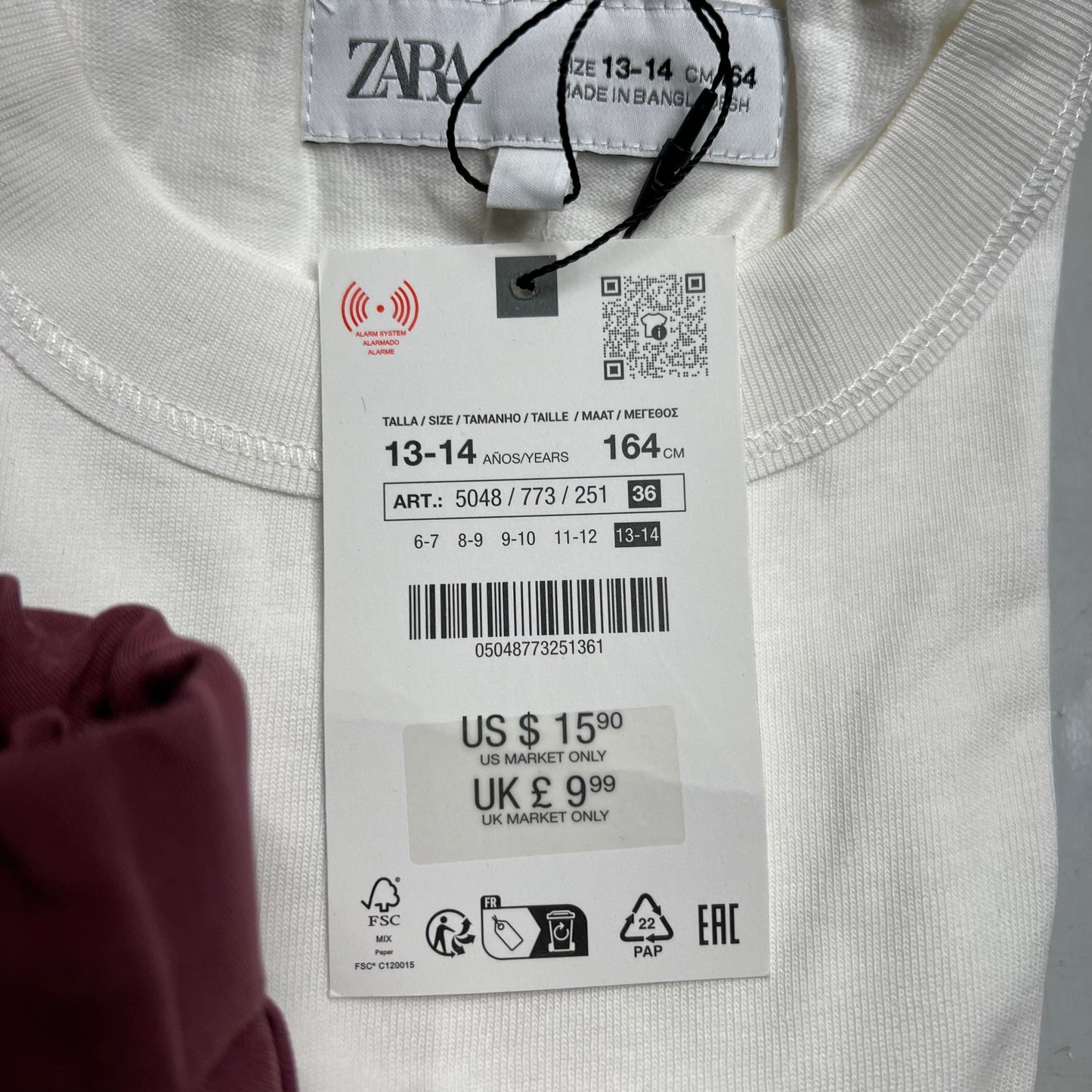 ZA@ ZARA Lot of Assorted Clothing & Shoes Girl's Sz 13-14 / Women's Sz S / 38 Multicolor