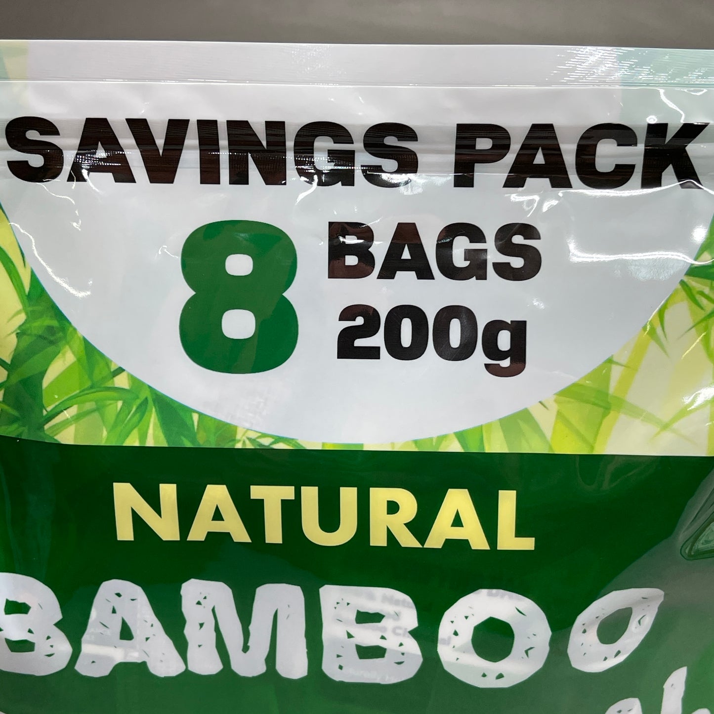 VZEE Bamboo Charcoal Air-Purifying Bag Odor-Eliminator 8 Purifiers Per Bag