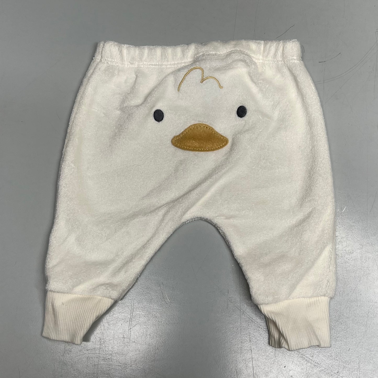 CARTERS (SET OF 3) Soft Duck Little Cardigan Set Baby's Sz 3M White/Orange