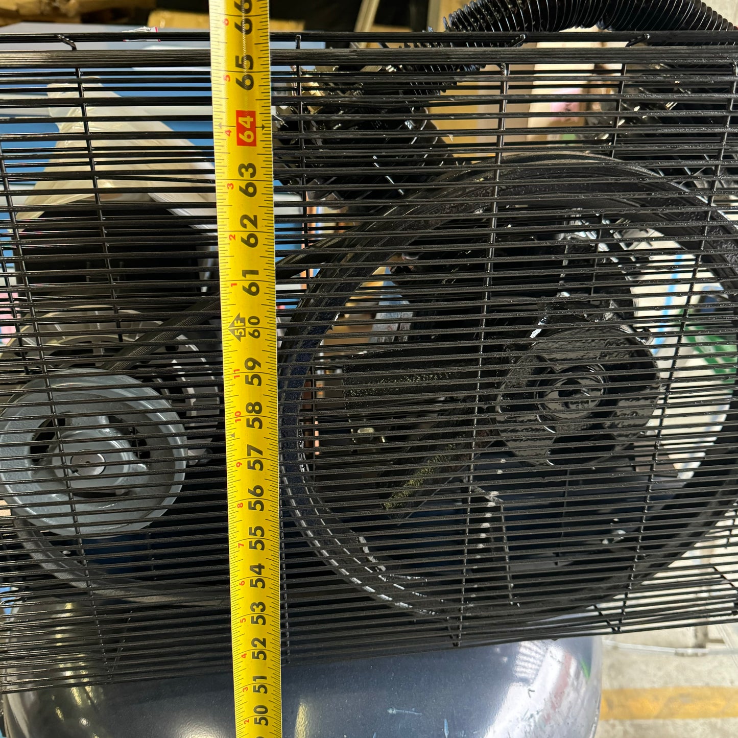 ZA@ CAMBELL HAUSFELD 5 HP Two Stage Air Compressor MC036401AV 56S34D5M (AS-IS, Damage Fan)