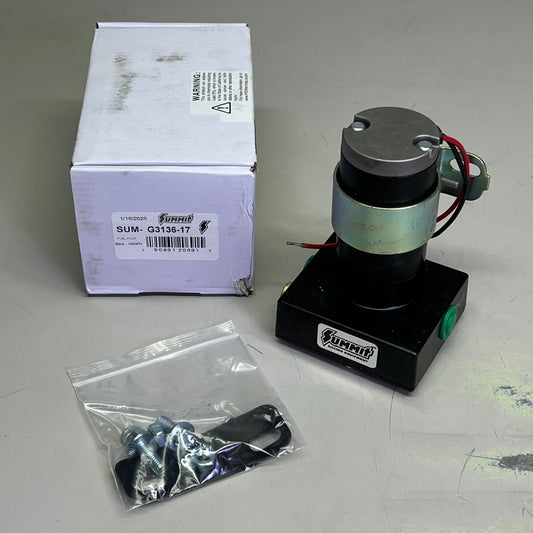 SUMMIT Racing Electric Fuel Pumps Electric Eternal 16 PSI 12V SUM-G3136-17