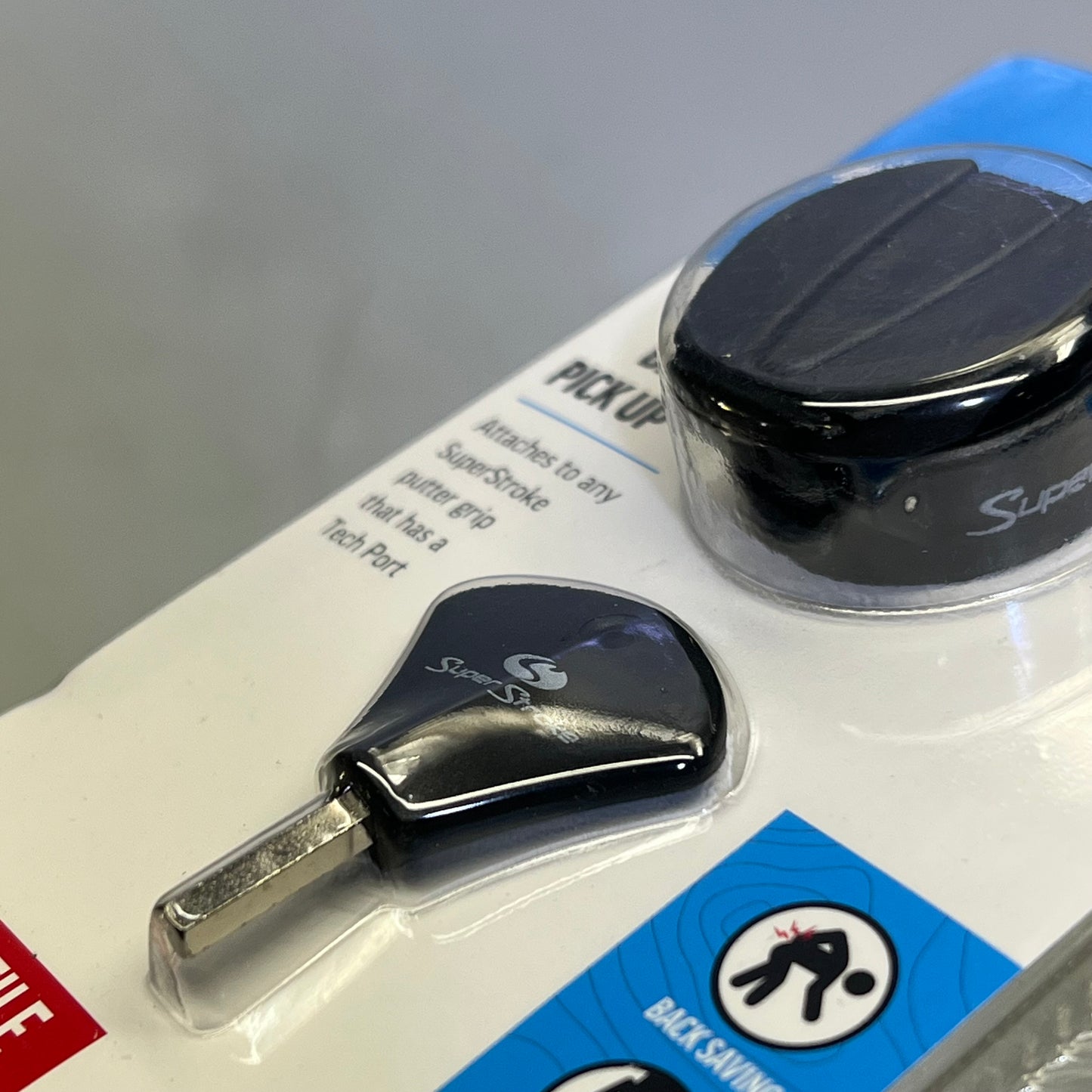 SUPER STROKE (2 PACK) Low Profile Ball Pick Up Attachment For Equipment