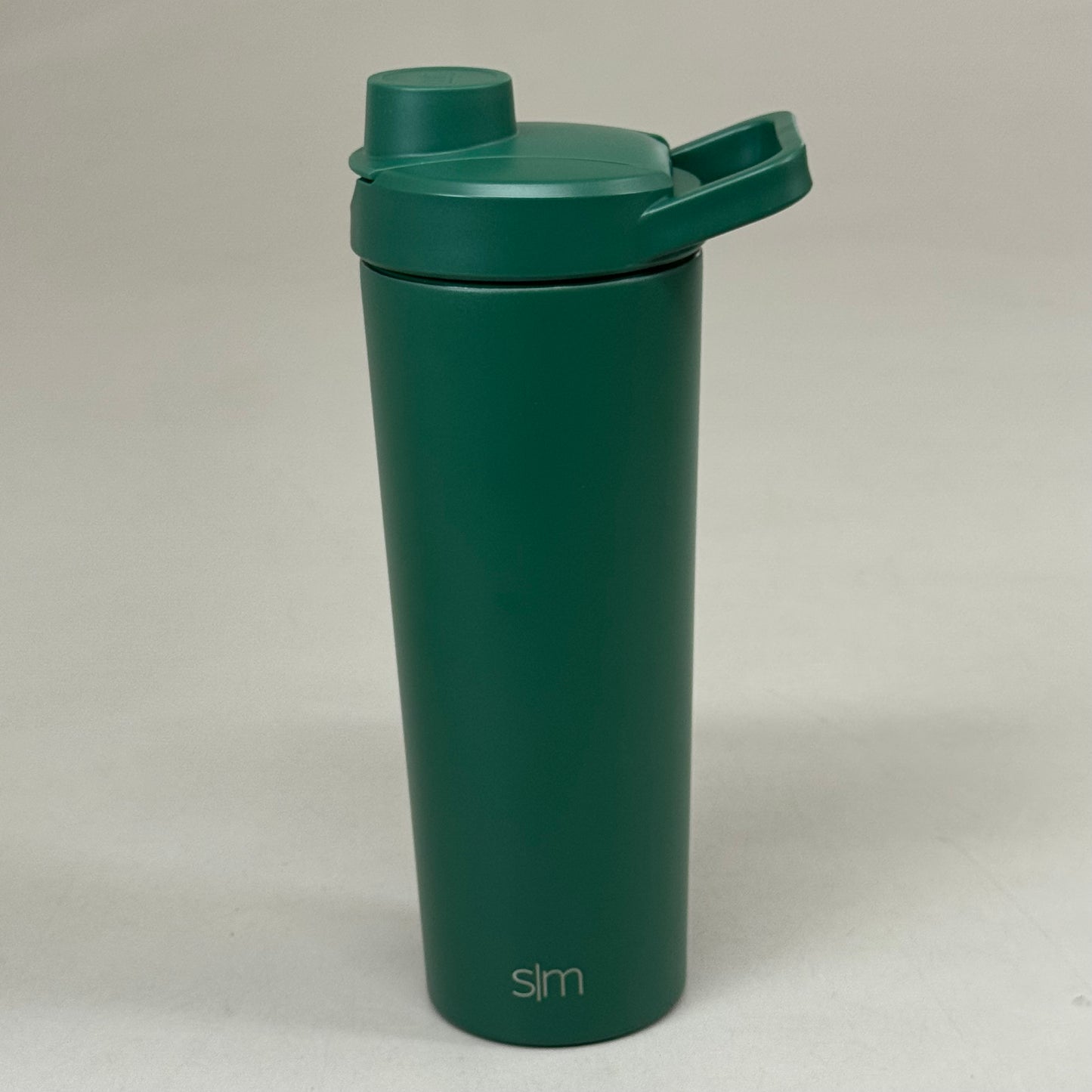 SIMPLE MODERN Stainless Steel Shaker Bottle W/ Ball 24oz Green CLS-RLY-24-GLF