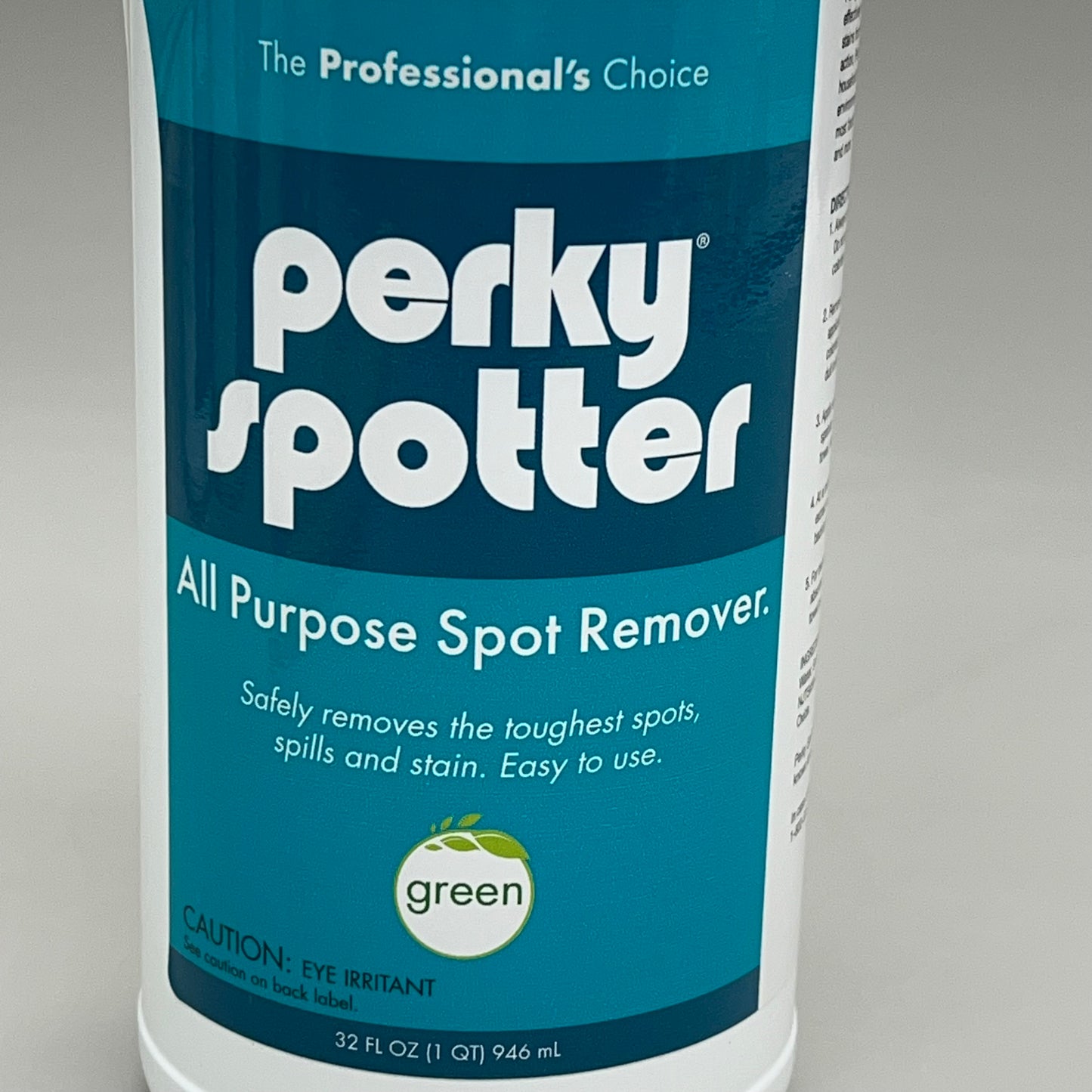 GROOM INDUSTRIES (12 PACK) Perky Spotter All Purpose Spot Remover w/ Brushes 1qt