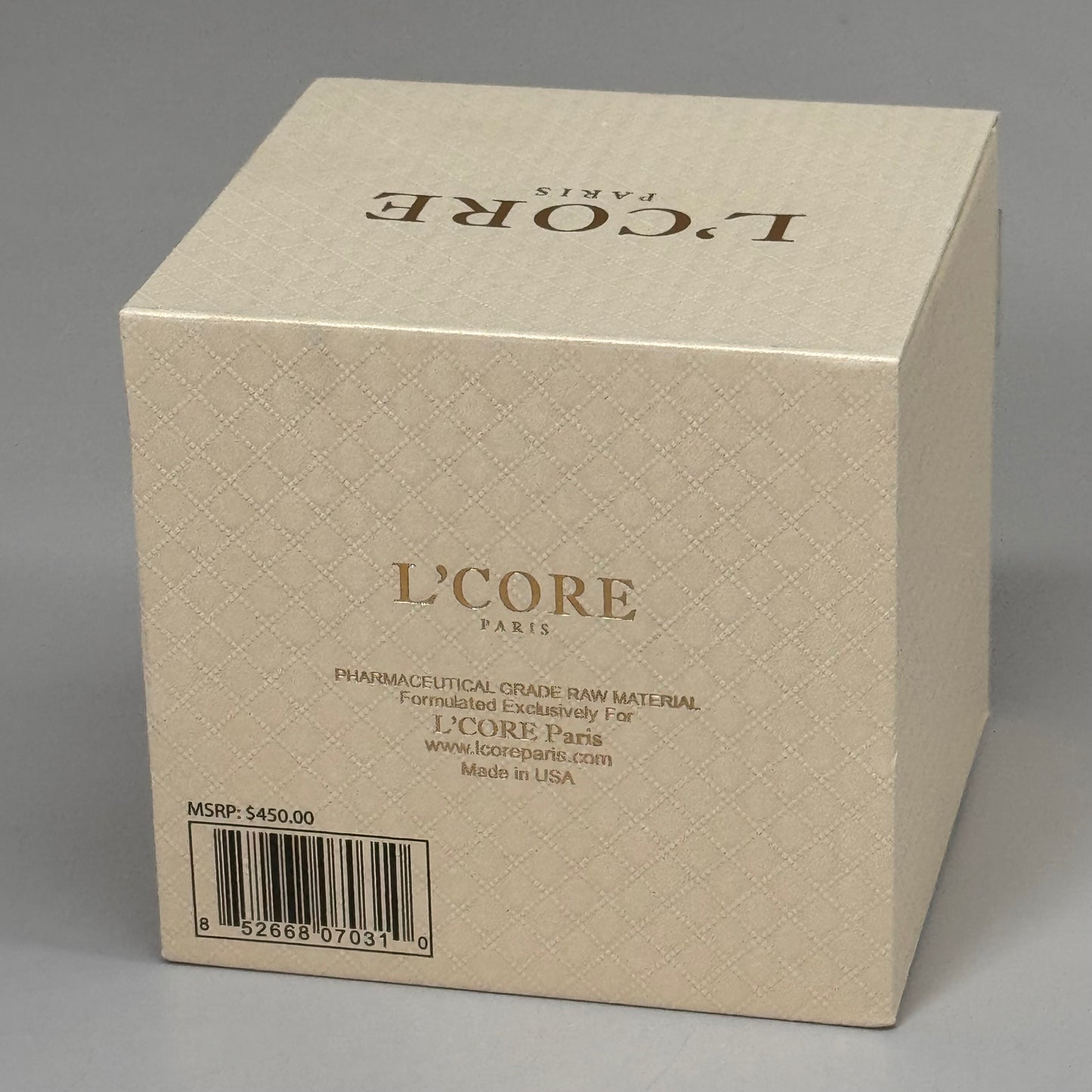 ZA@ L'CORE 24K Gold Eye Cream 1 oz oz BB 20 Months After Opening Retail $450