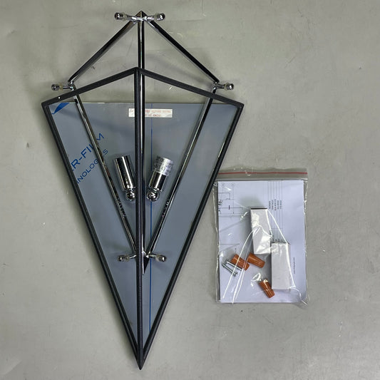 TROY LIGHTING Epic Two Light Wall Sconce 10" x 10" x 16"  Forged Iron B5321-TRN