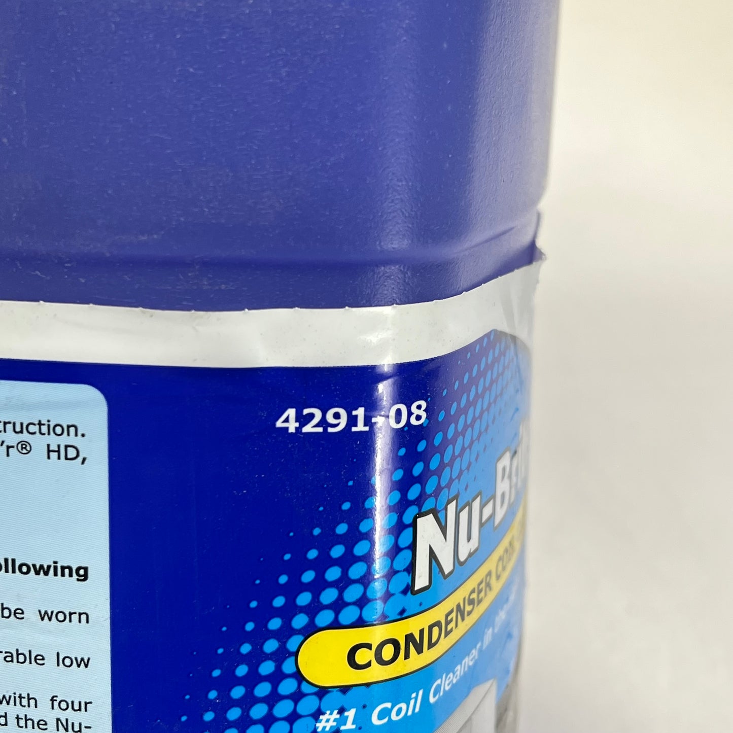NU-CALGON Nu-brite Condenser Coil Cleanser Foaming Detergent  1 Gal Blue 4291-08