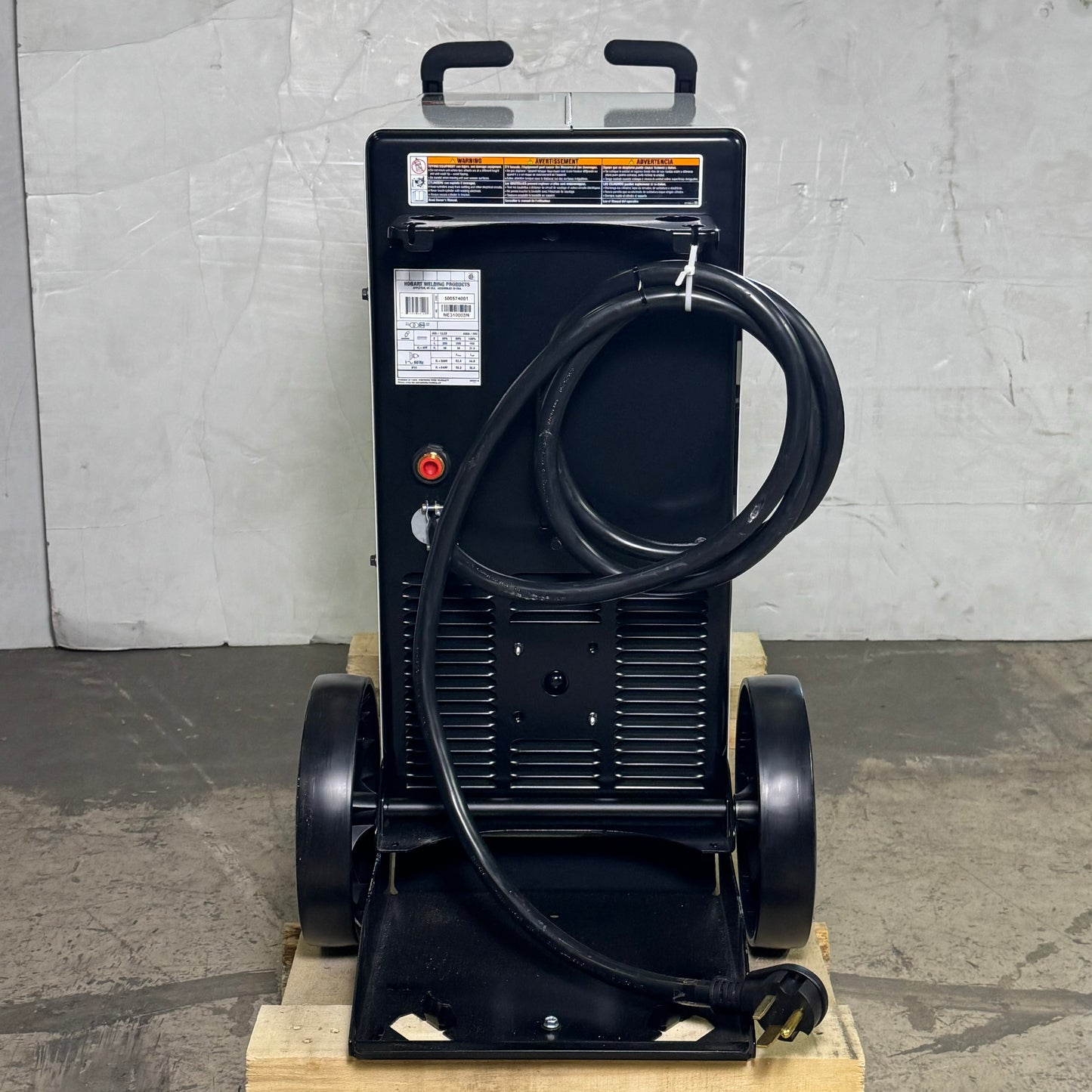 HOBART Complete Single-Phase Wire Feed Welder Ironman 240 42”Lx29”Hx13”W 500574001