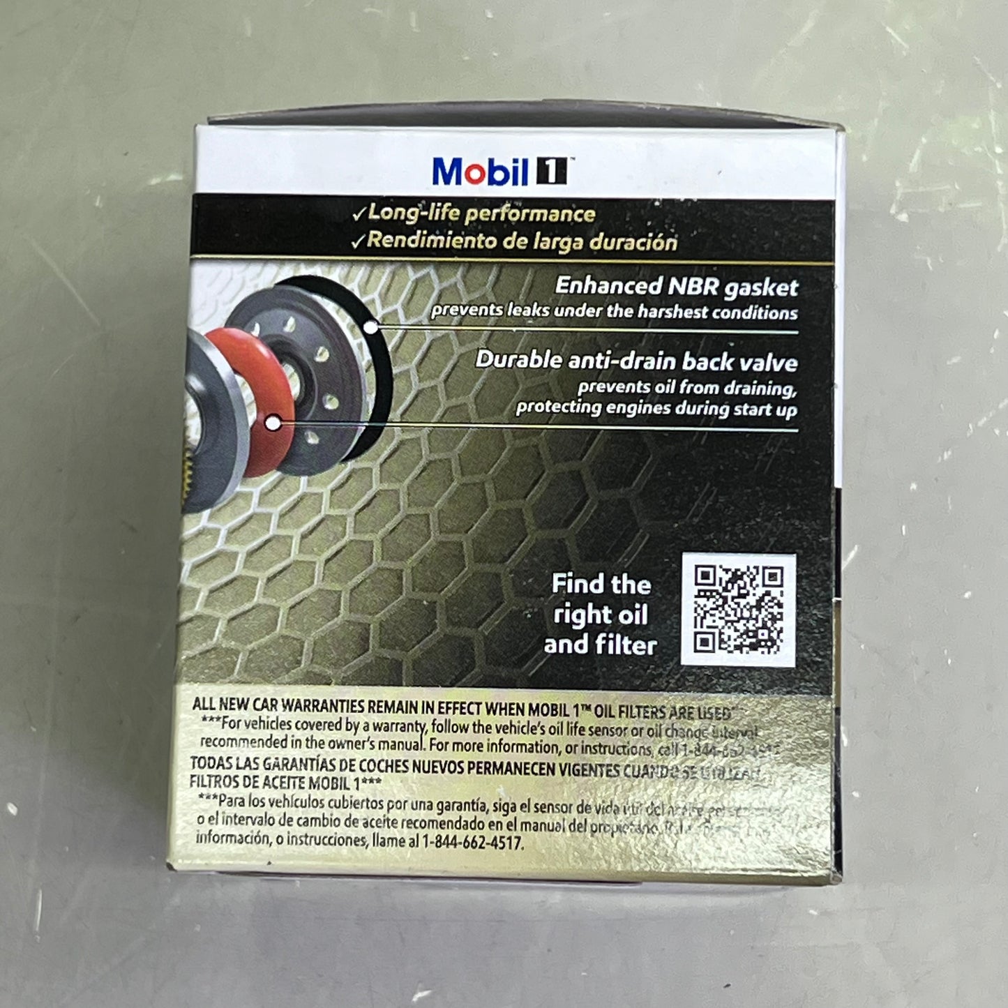 MOBIL 1 (3 PACK) Oil Filter Extended Performance Protects 20,000 Miles M1-107A