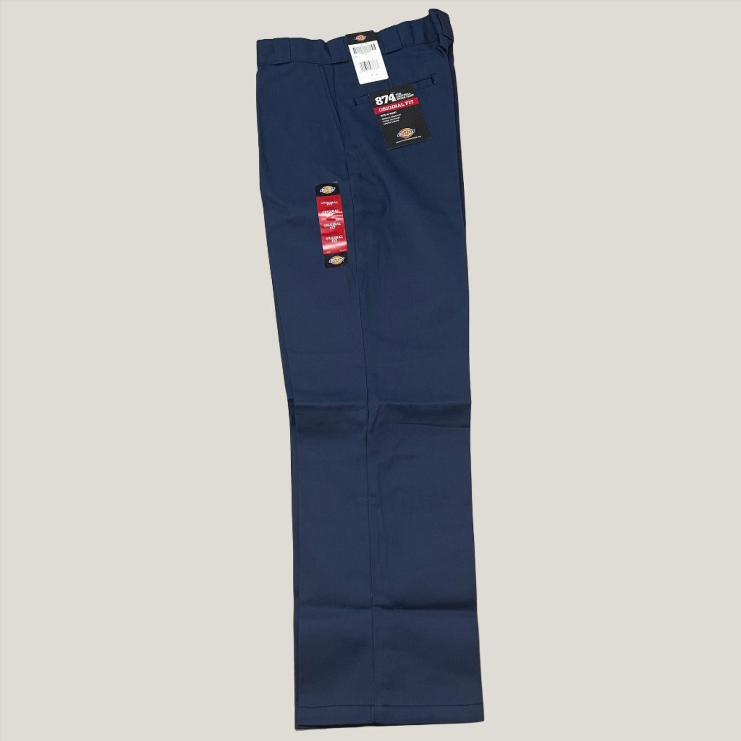 DICKIES Original 874 Original Fit Work Pants Men's Sz 34X32 Navy Blue 874NV