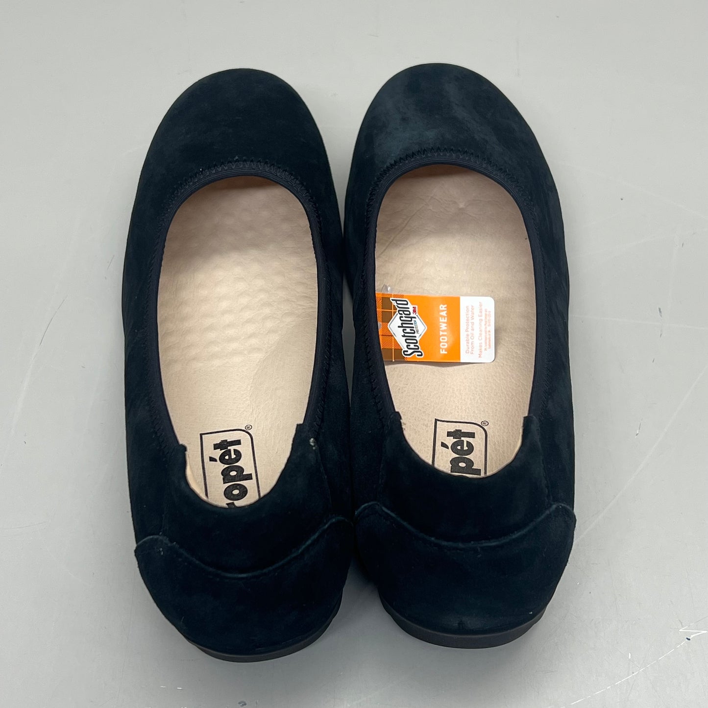 PROPET Yara Slip-On Cushioned Orthotic Comfort Womens Sz 6.5 Black Suede WCX004L