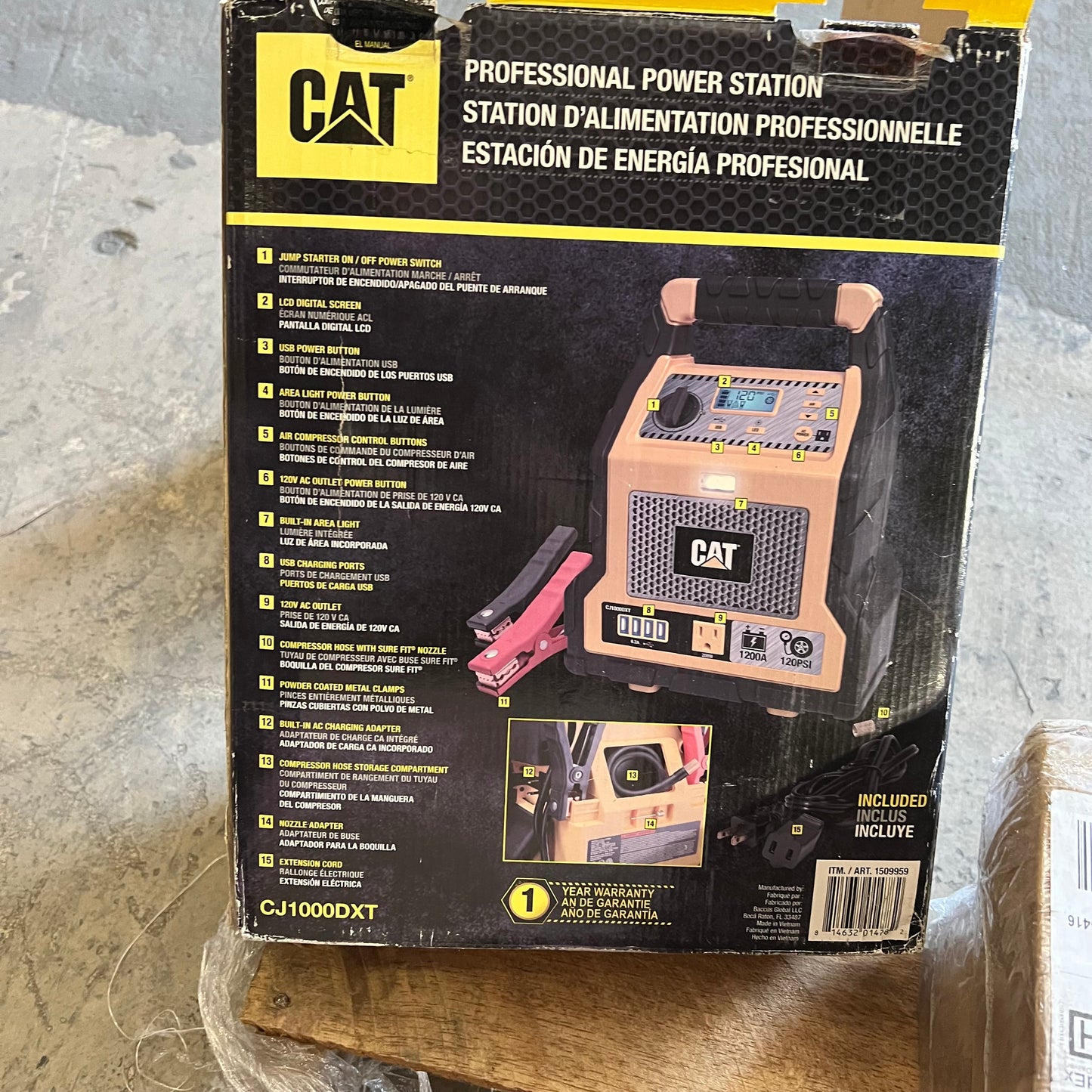 ZA@ Pallet of MIXED In Wall Shower Cubby, Cat Battery Pack for Car Starting (tested Turns On), Cabinet Hardware & More!!! (AS-IS)