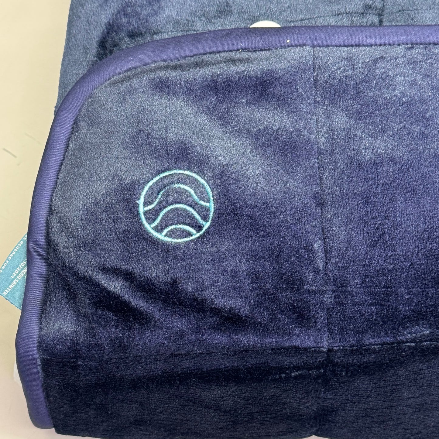 THERA Weighted Blanket Sz 42" x 66", Calming Navy BL613K