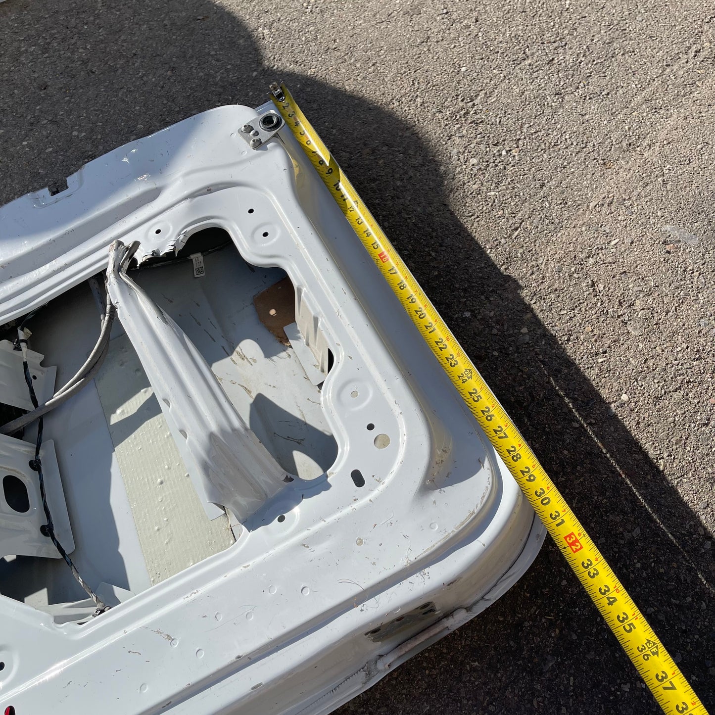 ZA@ MERCEDES-Benz Rear Right Door for Sprinter 2500 White 2013-2025 (AS-IS)
