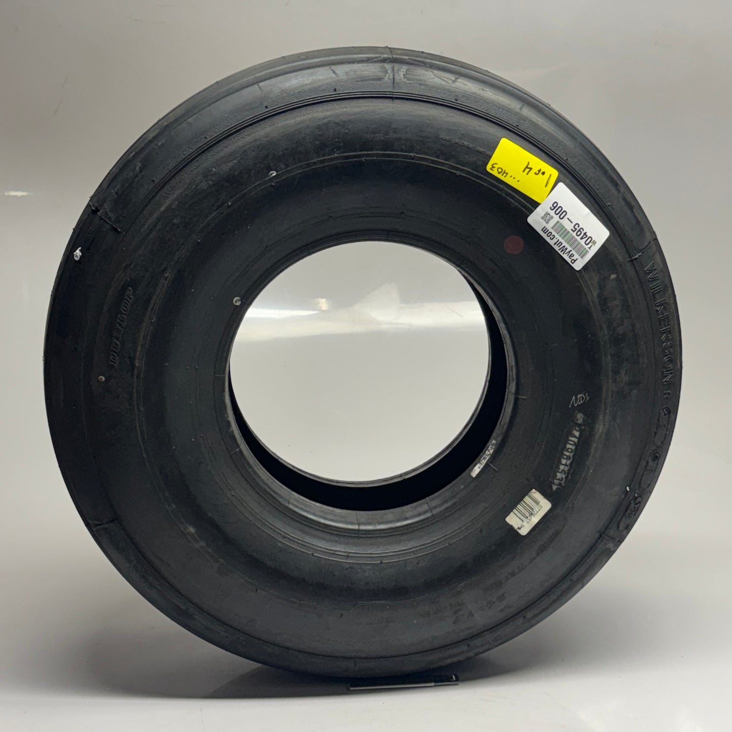 ZA@ DUNLOP Airplane Tire Sz 24 X 7.7 (AS-IS, Used & With Patch)