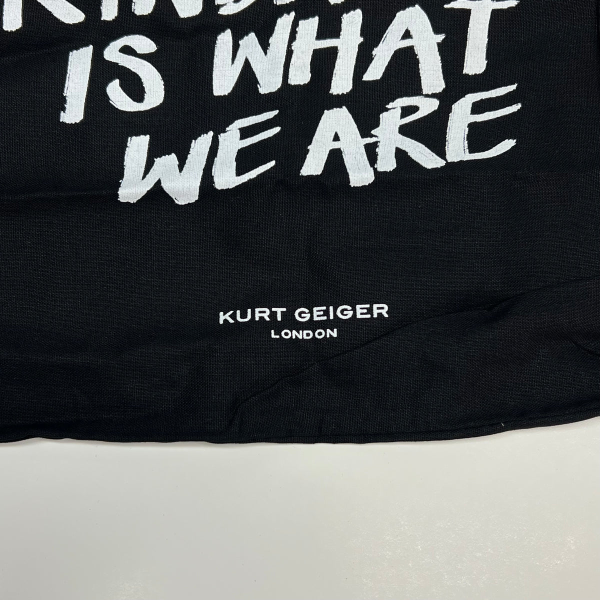 KURT GEIGER LONDON Sample Purse Mini Kensington Body Bag (Missing Fastener)  Brown Suede (As-Is)