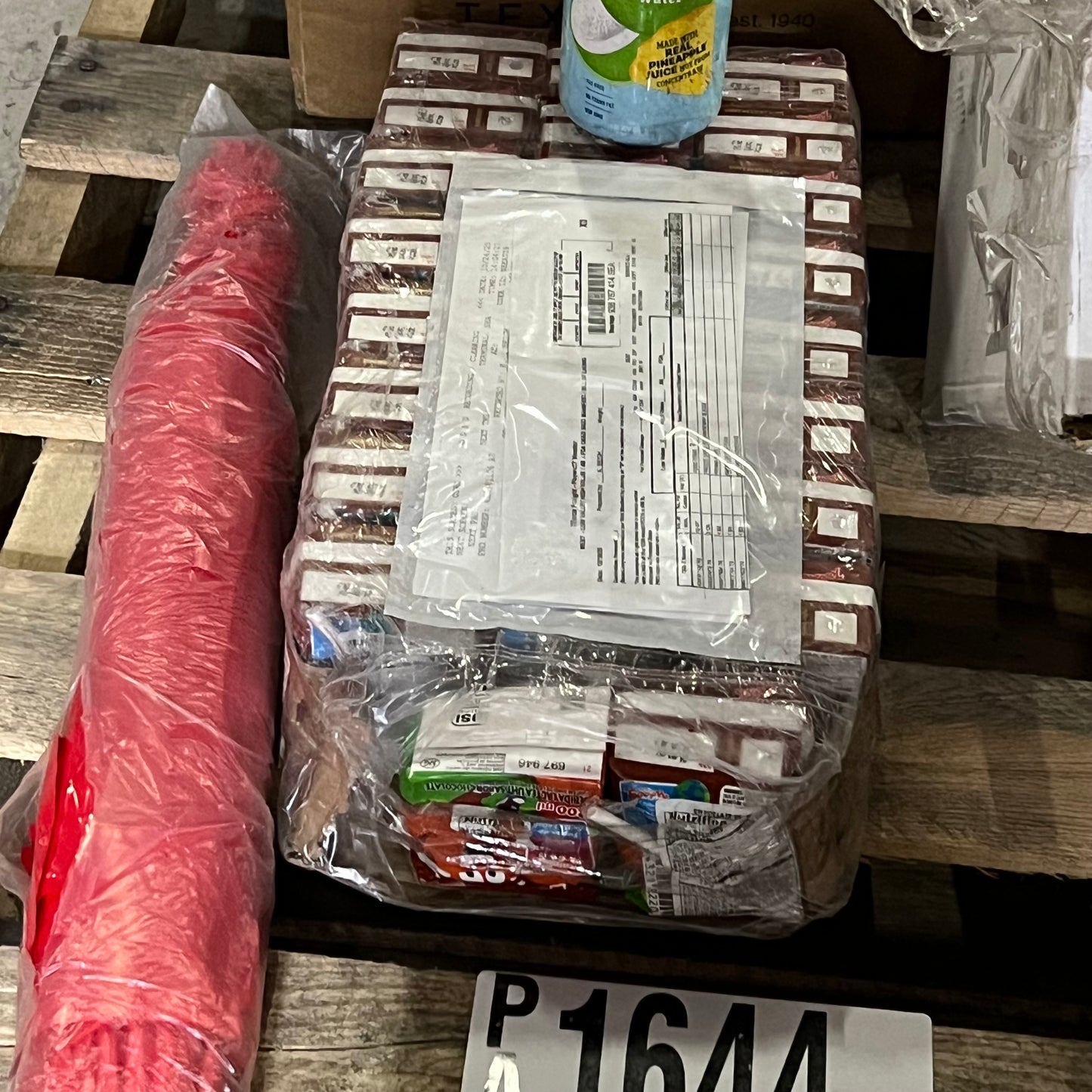 ZA@ Pallet of MIXED CLEANERS, KIDS MEDICAL ROBES, CHOCOLATE MILK, SUGAR, GRAVY MIX & MORE (AS-IS)