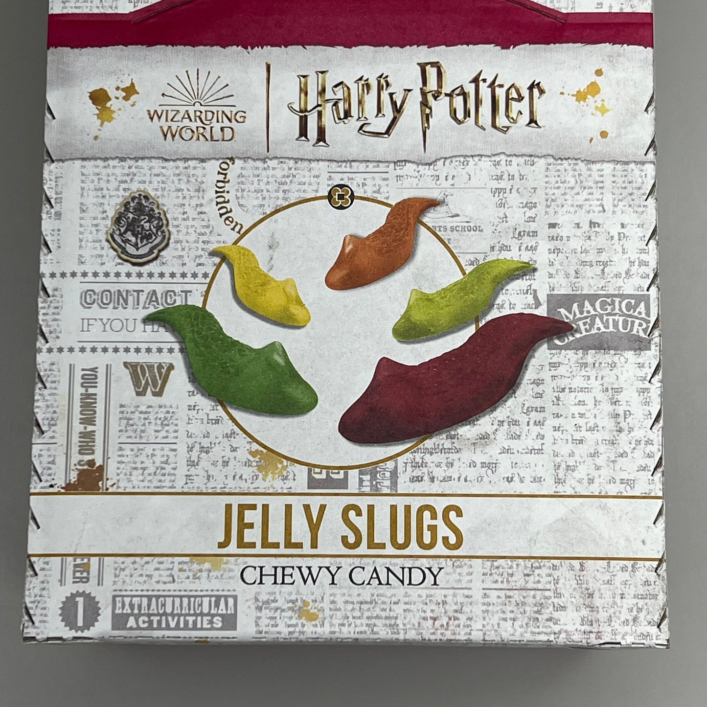 JELLY BELLY (60 BAGS) Wizarding World Harry Potter Jelly Slugs Candy 2.1oz BB 1/25