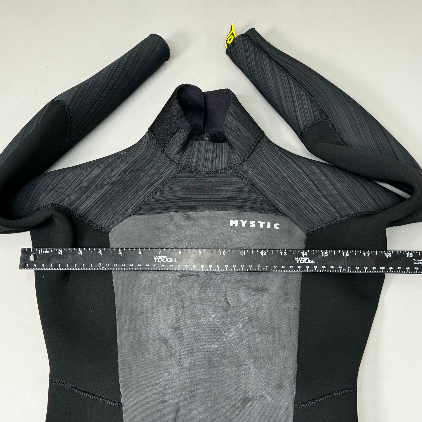 MYSTIC Majestic 2022 Fullsuit Back-zip Knitflex+ 4/3mm Sz M Black 35000.220006