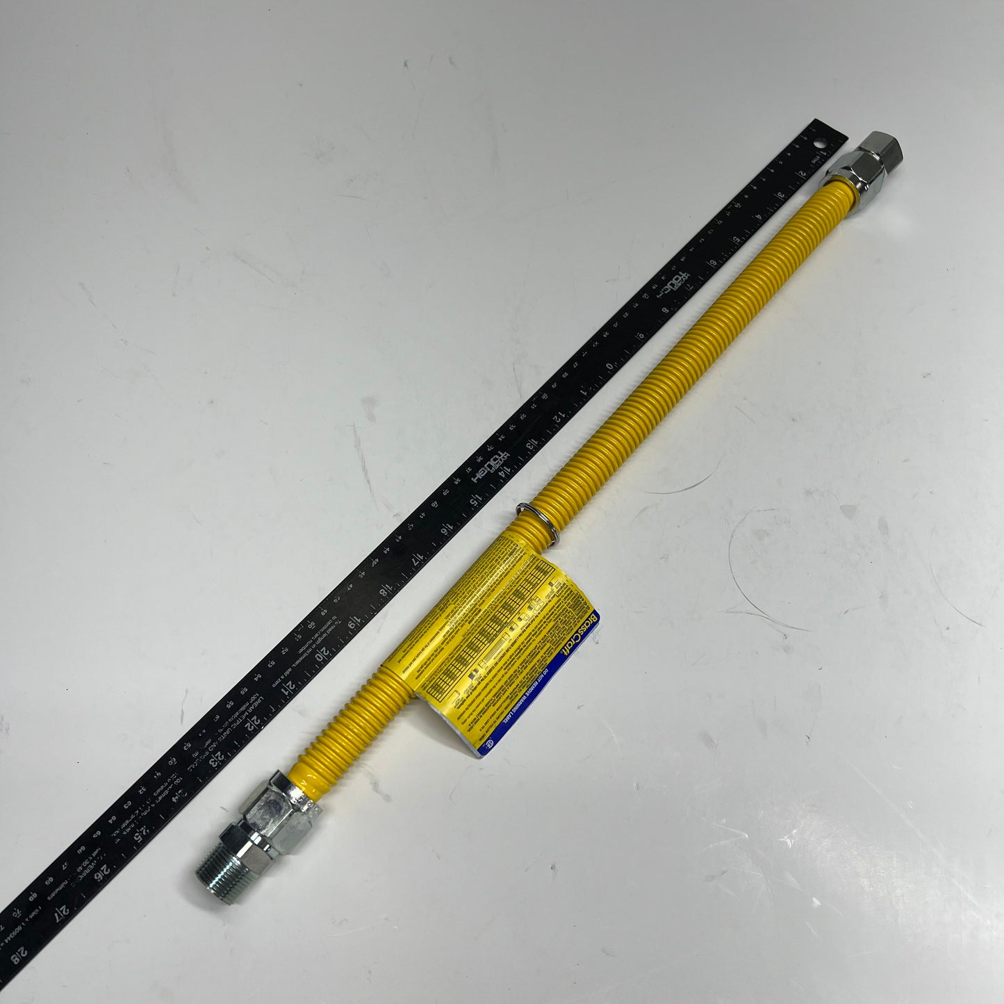 BRASSCRAFT Procoat Stainless Steel Gas Connector 3/4" ID (7/8" OD) CSSB2|1-24