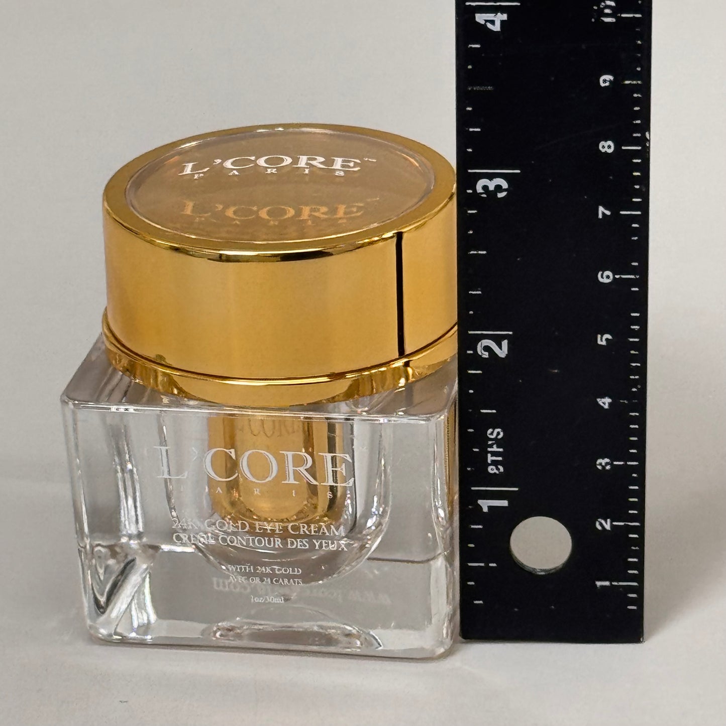 ZA@ L'CORE 24K Gold Eye Cream 1 oz oz BB 20 Months After Opening Retail $450