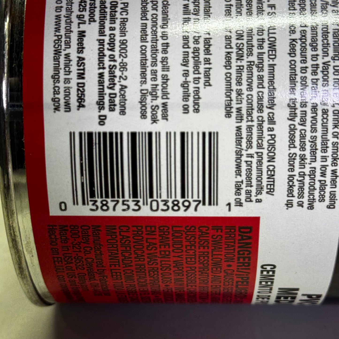 PLASTI-WELD (2 PACK) 404 PVC Cement Medium Clear 32 fl oz Fittings to 6" 40436SV