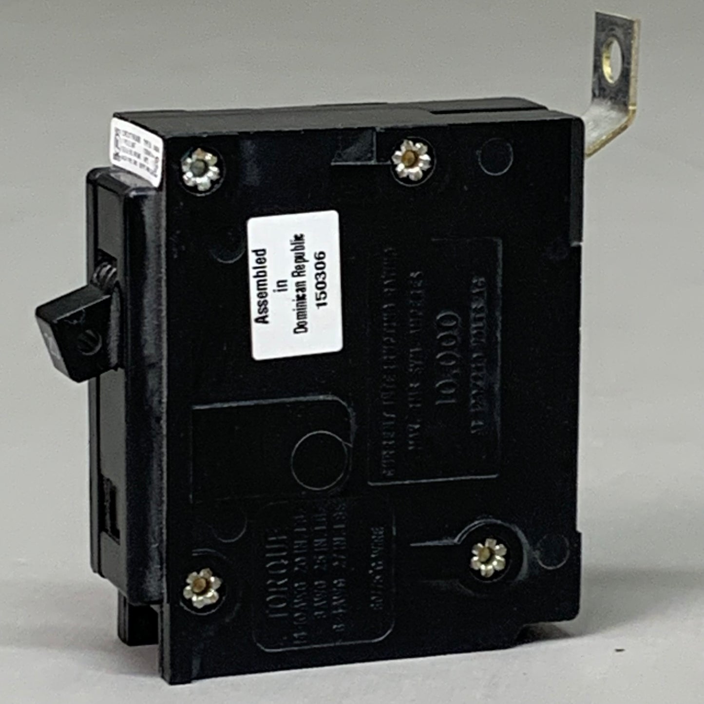 EATON (3 PACK!) BAB Miniature Circuit Breaker 20 3" x 3" Black 150306 AS-IS