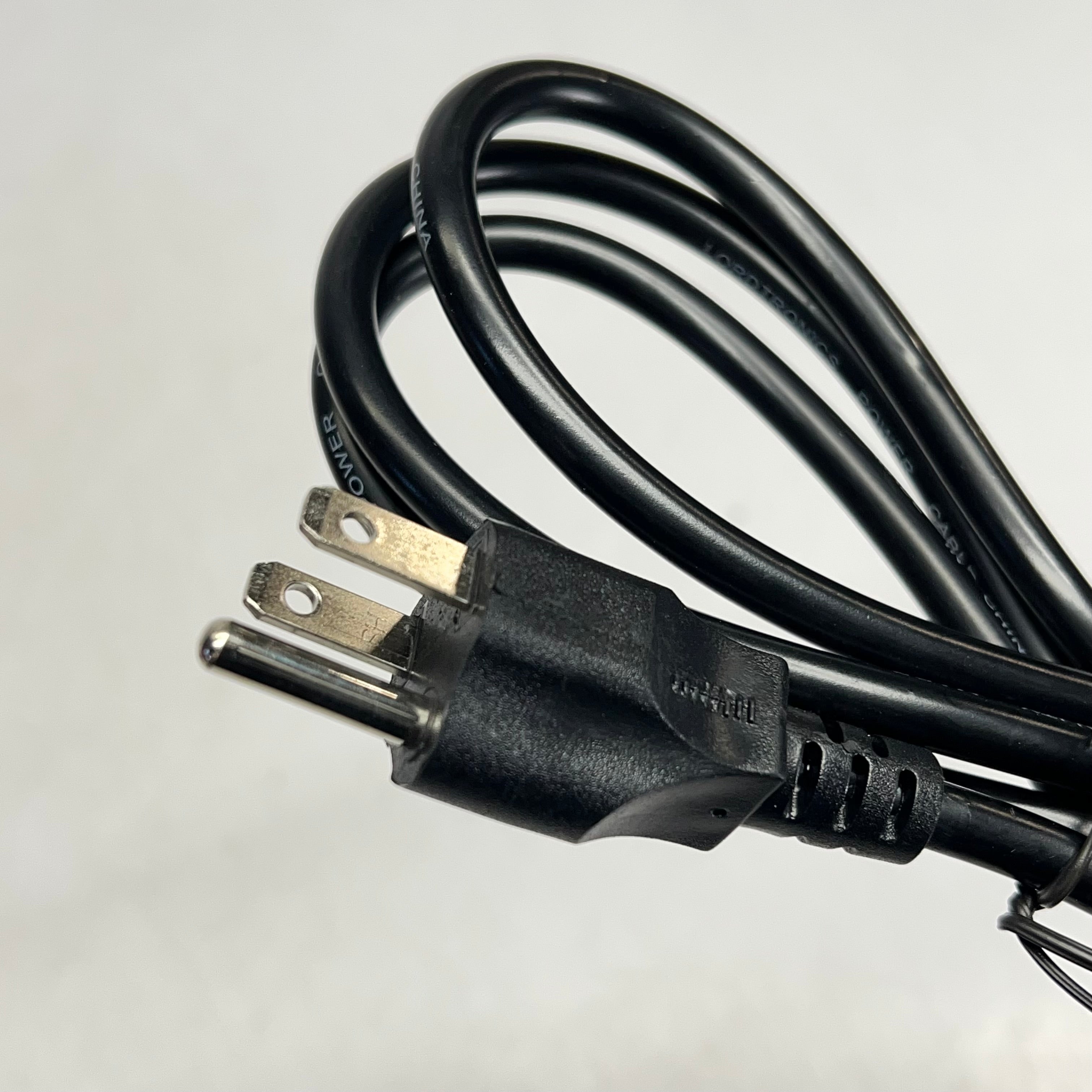 TEK SHACK (3 PACK) Universal 3 Prong Ac Laptop Power Cord 5' 125V