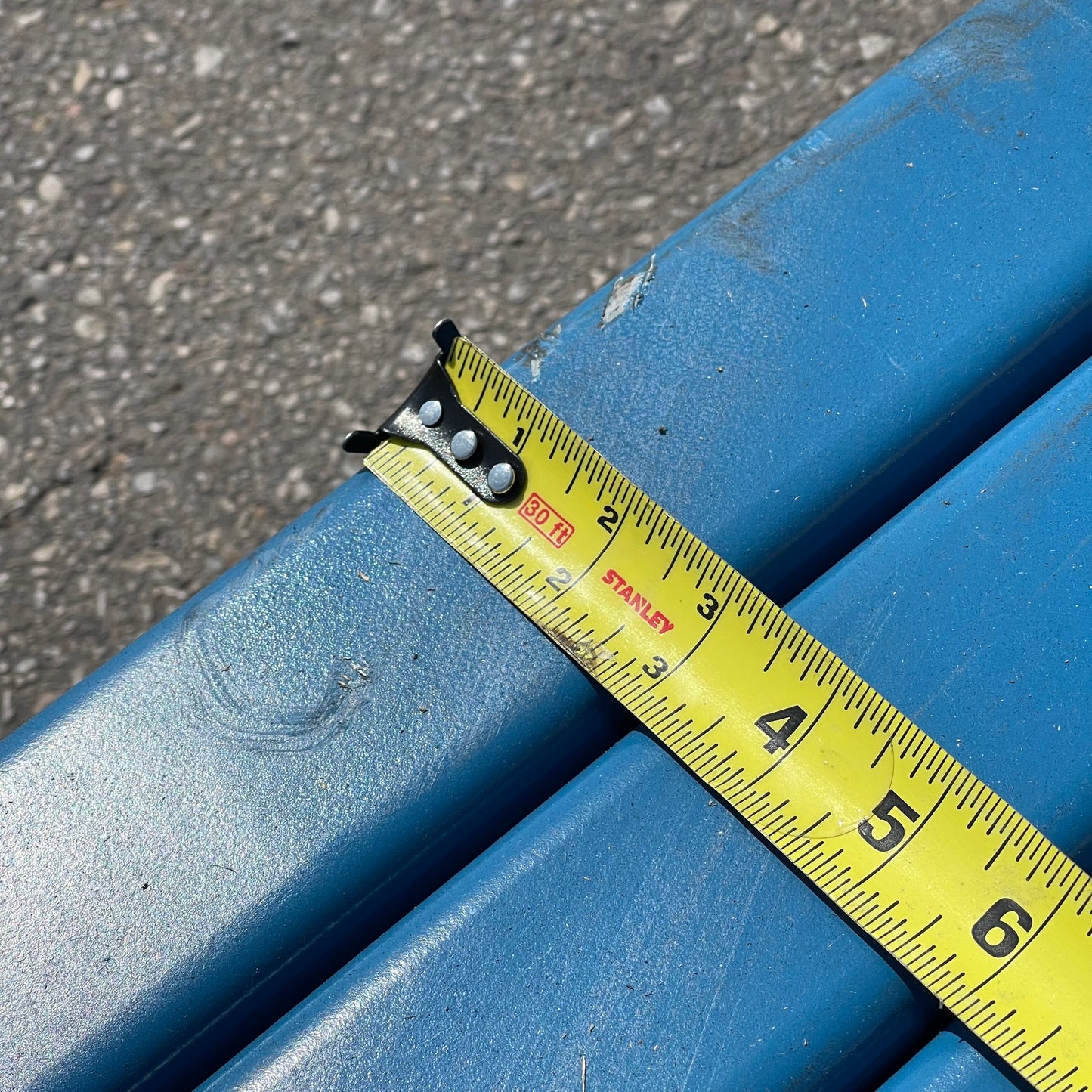UNIBILT Enclosed Track Conveyor Components 10'x3"x2.5" Blue