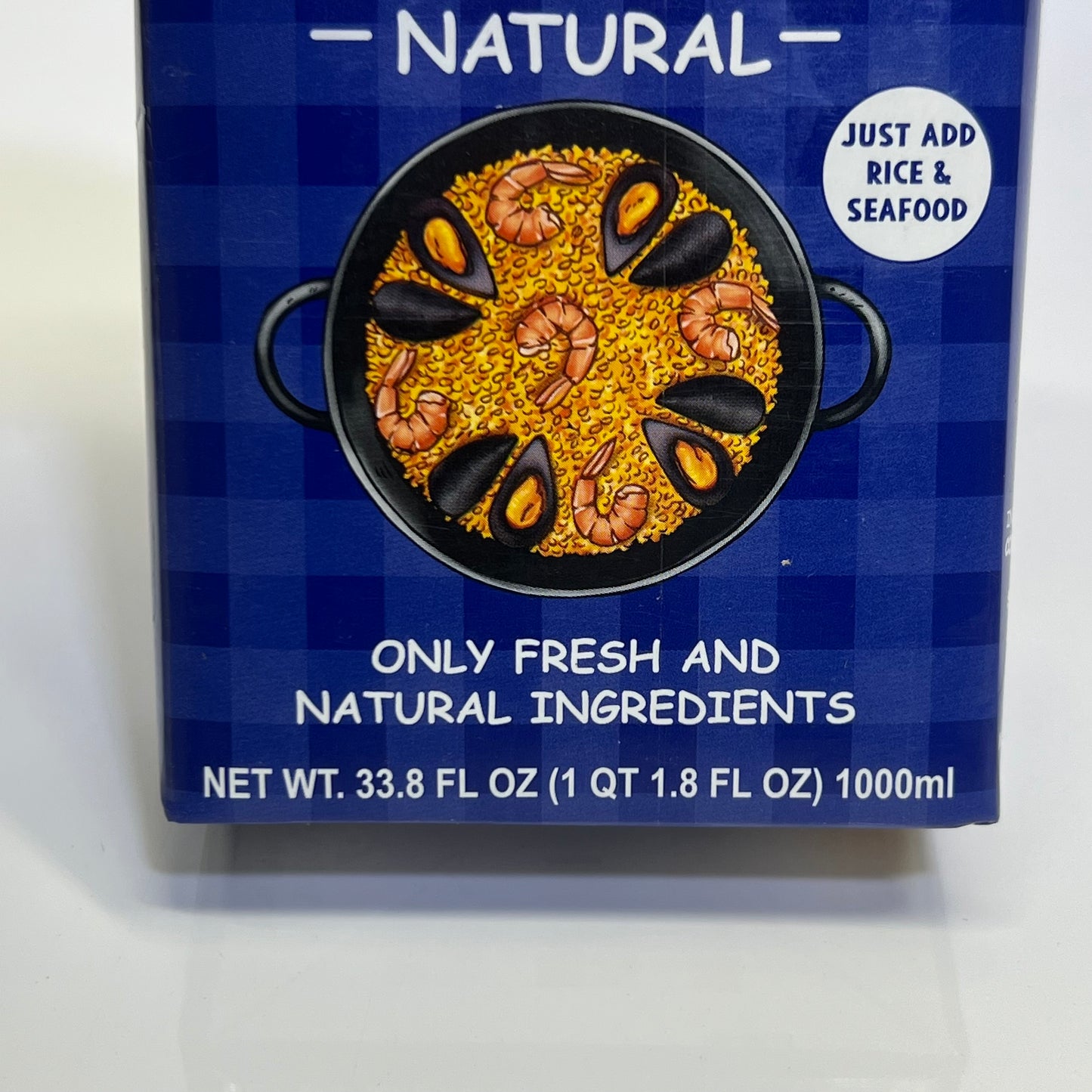 ZA@ ANETO (6 PACK) Seafood Paella Base 1 L BB 11/26 C