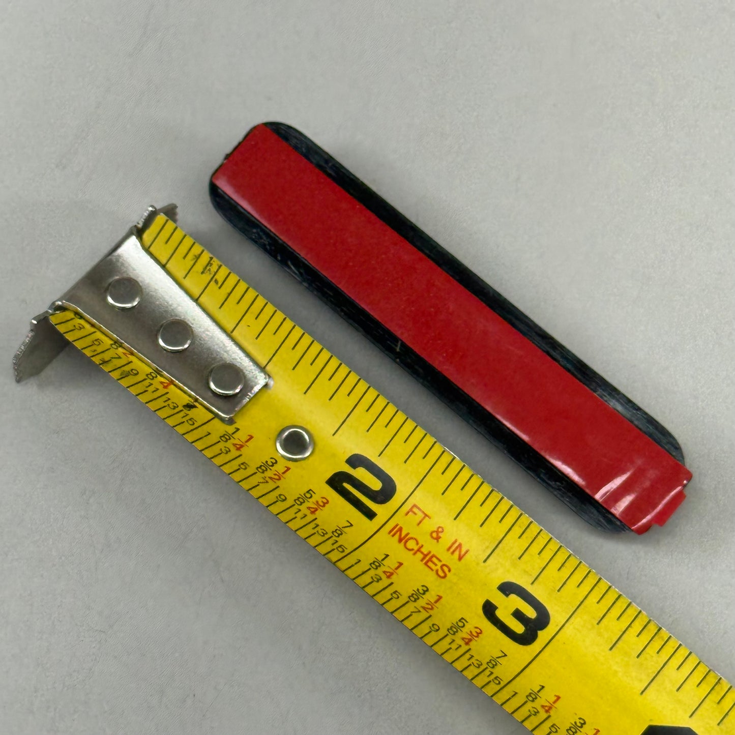 APAX (100 Pack) Self Adhesive Rubber Safety Bumper A Panel Cab 5/8"x3" Black 321-B0023