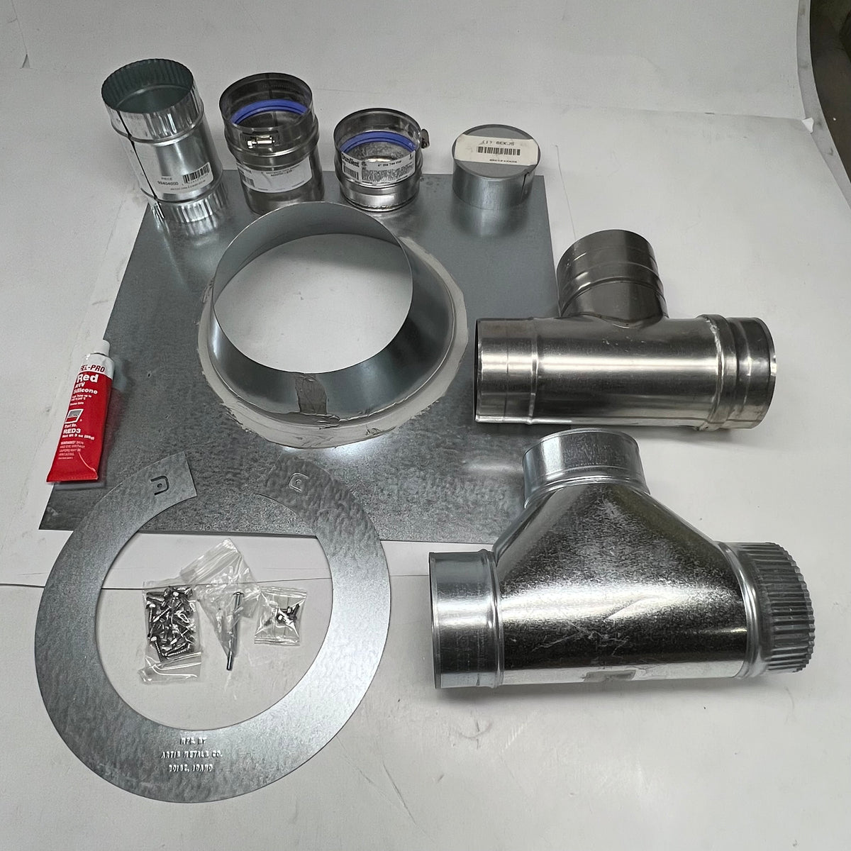 STERLING  Gg Vertical Concentric Vent System Assembly Parts Roof Flashing
