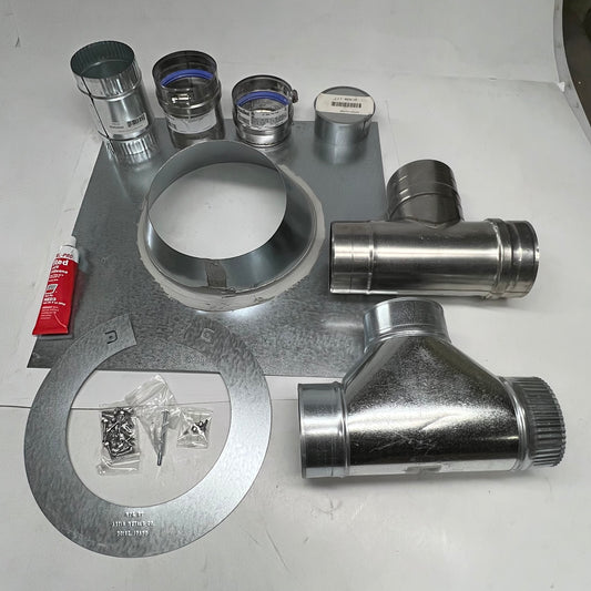 STERLING  Gg Vertical Concentric Vent System Assembly Parts Roof Flashing