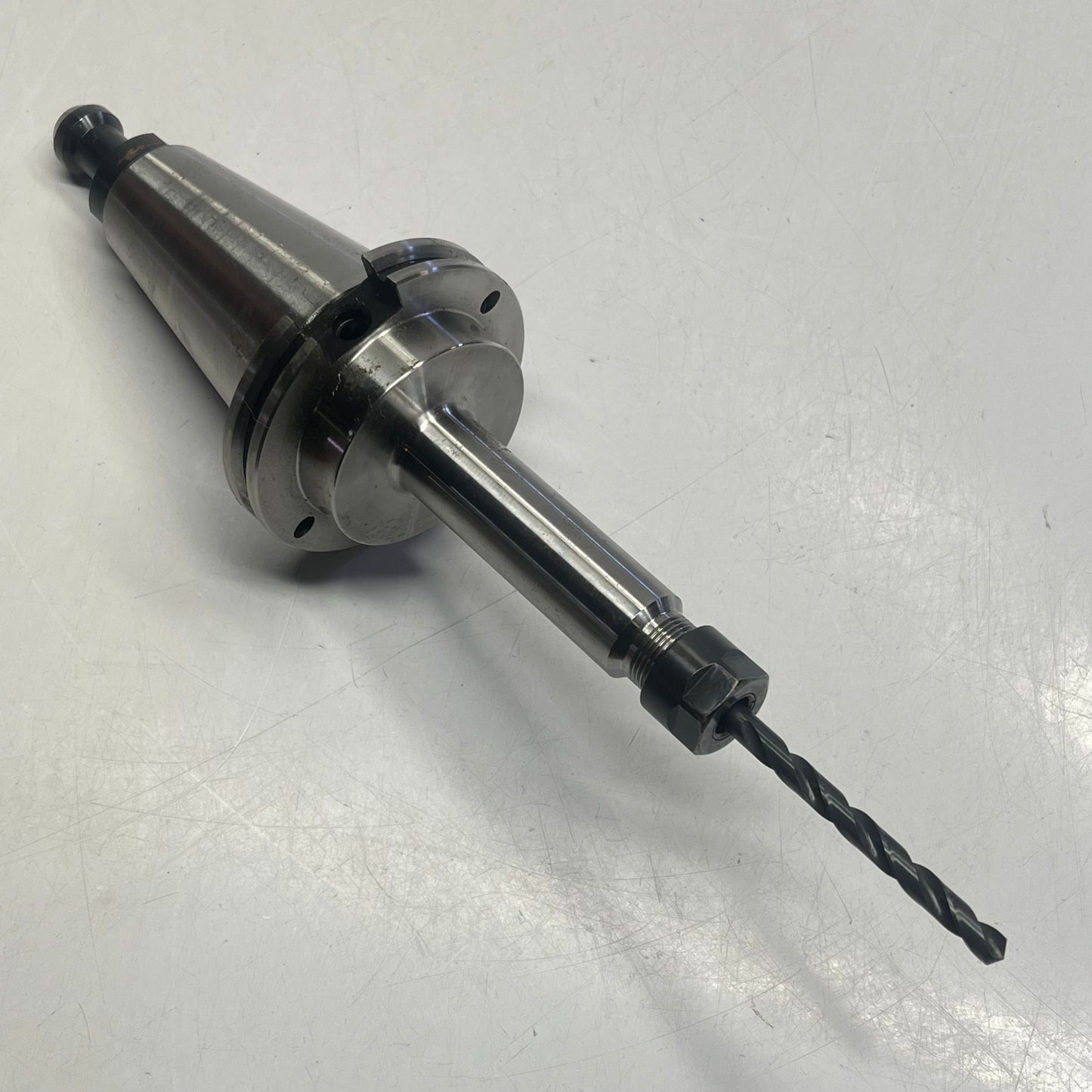 PARLEC Tool Holder w/ Shank Drill Attachment  ~0.25" C5016ER622CN (Used)