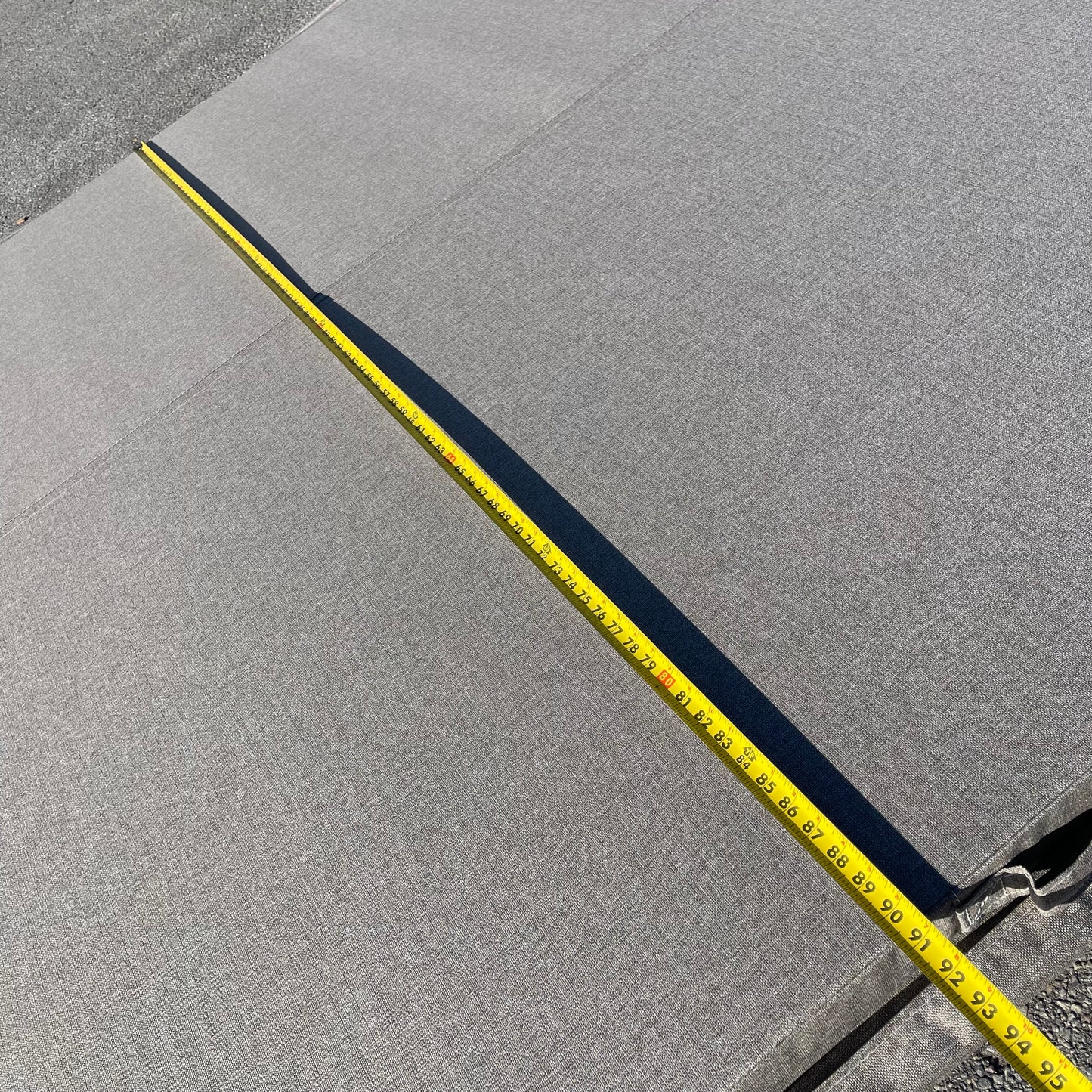 ZA@ Pallet of WATKINS Spa Cover 99”x91” Grey 1931975E-305 (AS-IS)