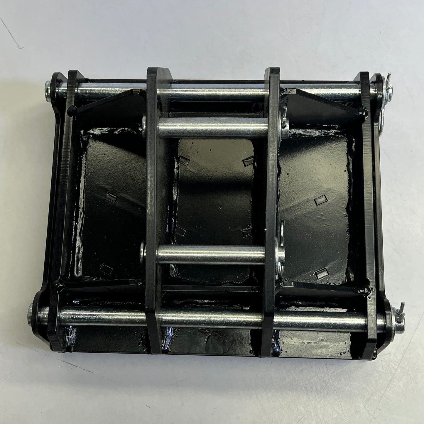 Mechanical Quick Hitch Coupler Attachment for Mini Excavator Mb-500 Black 31312