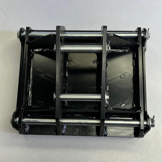 Mechanical Quick Hitch Coupler Attachment for Mini Excavator Mb-500 Black 31312