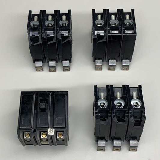 EATON (4 PACK!) BAB Miniature Circuit Breaker 30 3" x 3" Black 150424 AS-IS