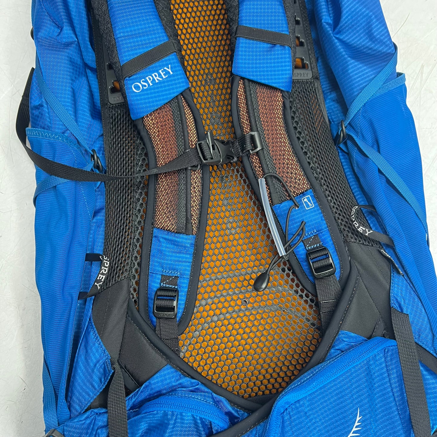 OSPREY Exos 58 Backpack Comfort Pack Men's Sz L/XL 61L Blue Ribbon 10004021