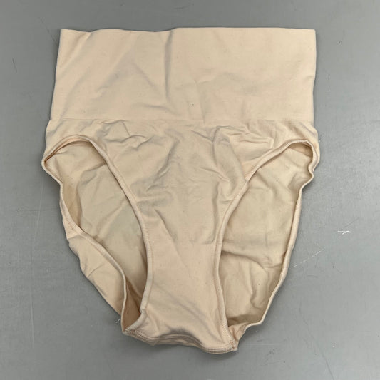 SKIMS Seamless Sculpt Mid Waist Brief Strong Compression Women's Sz S/M Sand