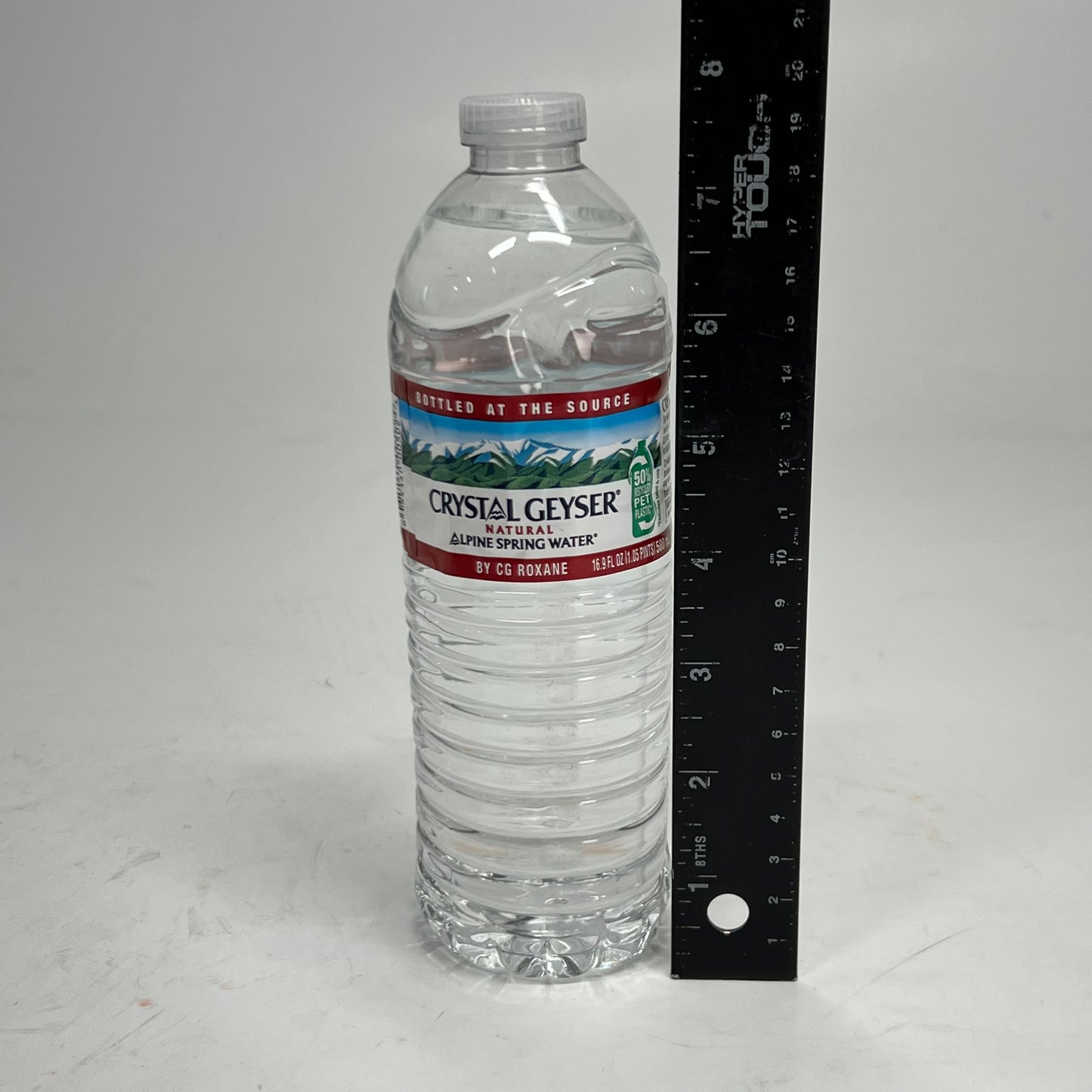 ZA@ CRYSTAL GEYSER (96 Bottles) Alpine Spring Water 16.9 fl oz. Bottles BB 04/28