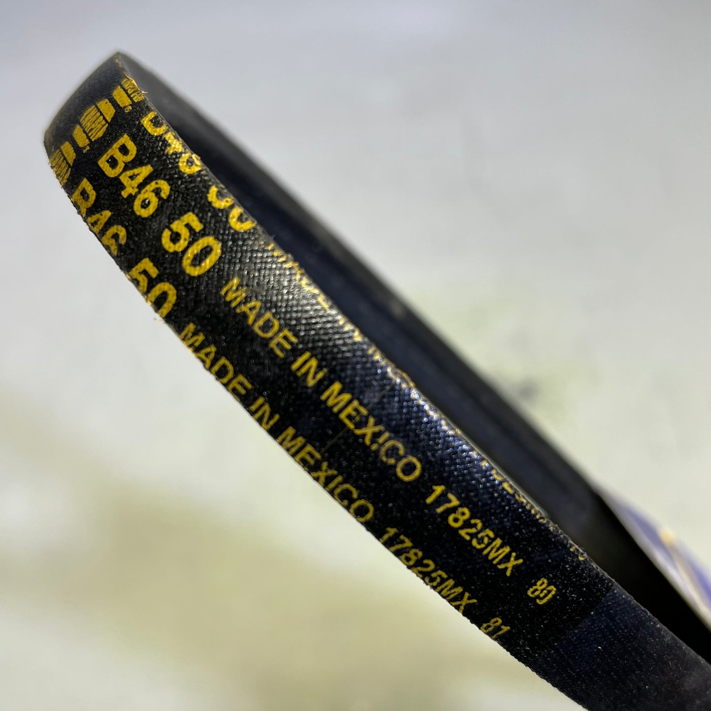 NAPA Classical Section Wrapped V-Belt B 21/32" x 49" Black NBH B46