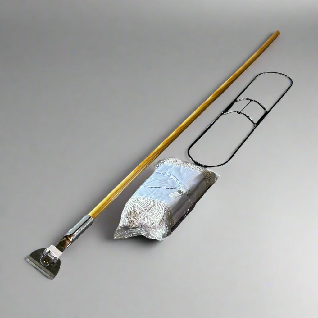 GENUINE JOE 24" Dust Mop With Handle, Wood 54101