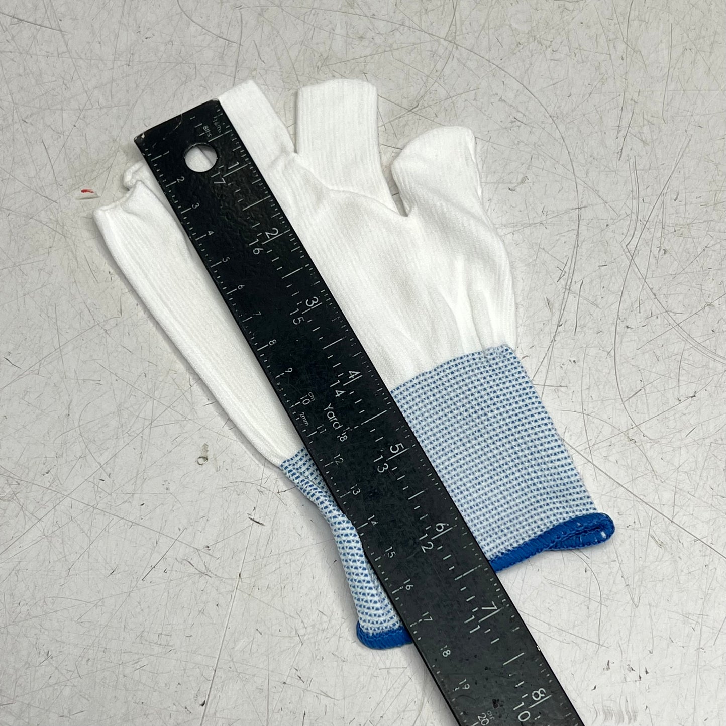 PURUS INTERNATIONAL (20 PAIRS) Pure Touch Glove Liners Unisex Sz Large Blue