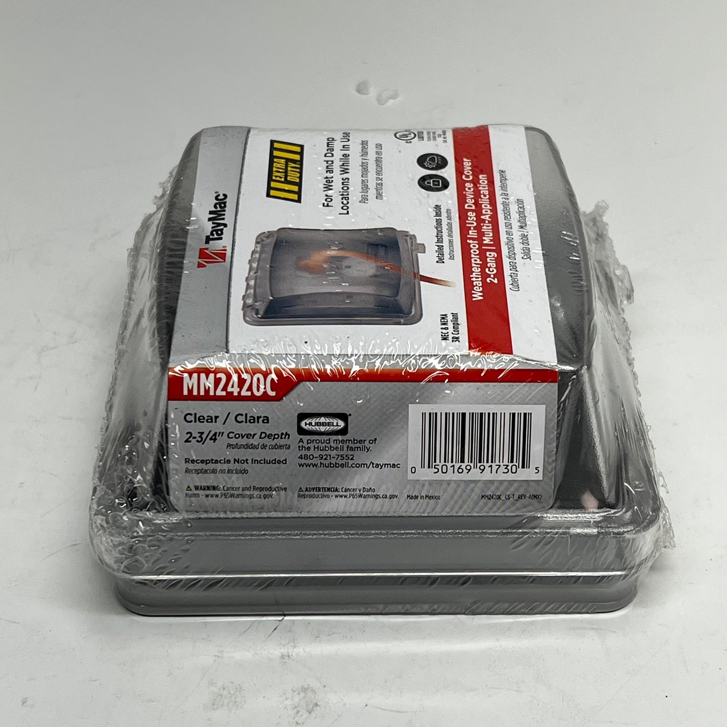 TAYMAC (2 PACK) 2-gang Weatherproof In-use Cover Extra Duty 2-3/4" Deep MM2420C