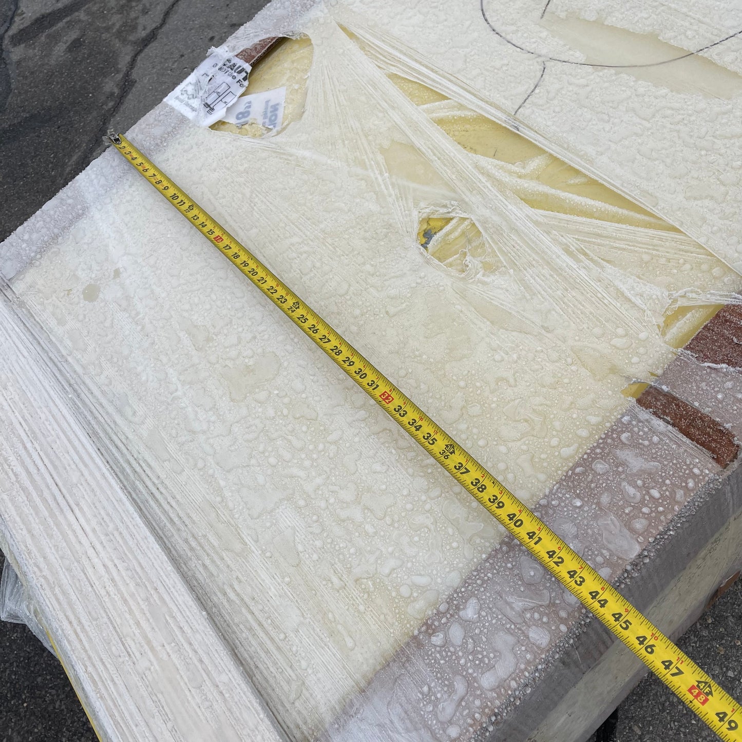 Z@ SECURALL Rolling Safety Storage Cabinet for Flammable Liquids 45 Gal Capacity A345-C (AS-IS)(C)