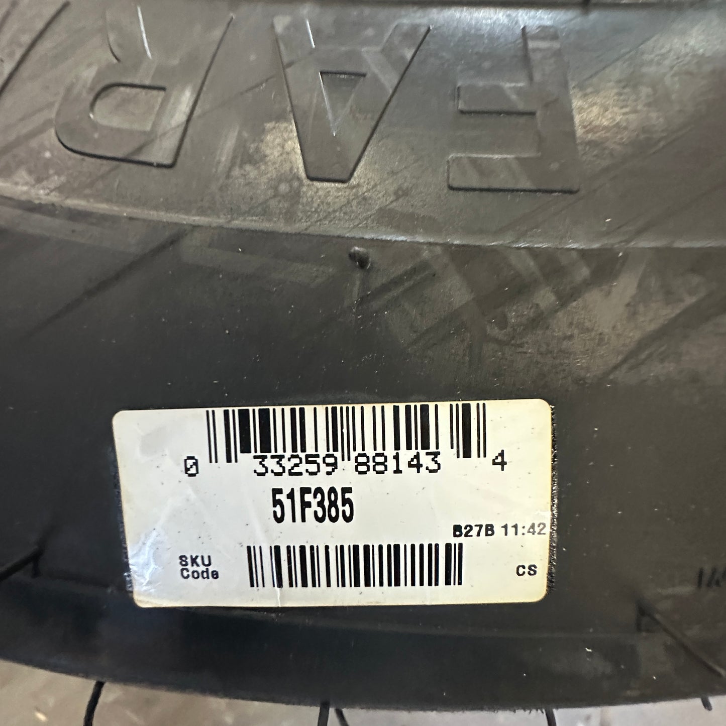 CARLSTAR Farm Specialist Tire Model: 10.00-15 SL Tubeless Tire